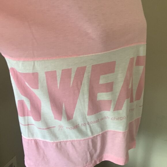 Vintage 80”s Sweats dd bi chego short sleeve shirt size S preloved ❤️EUC - Picture 2 of 15